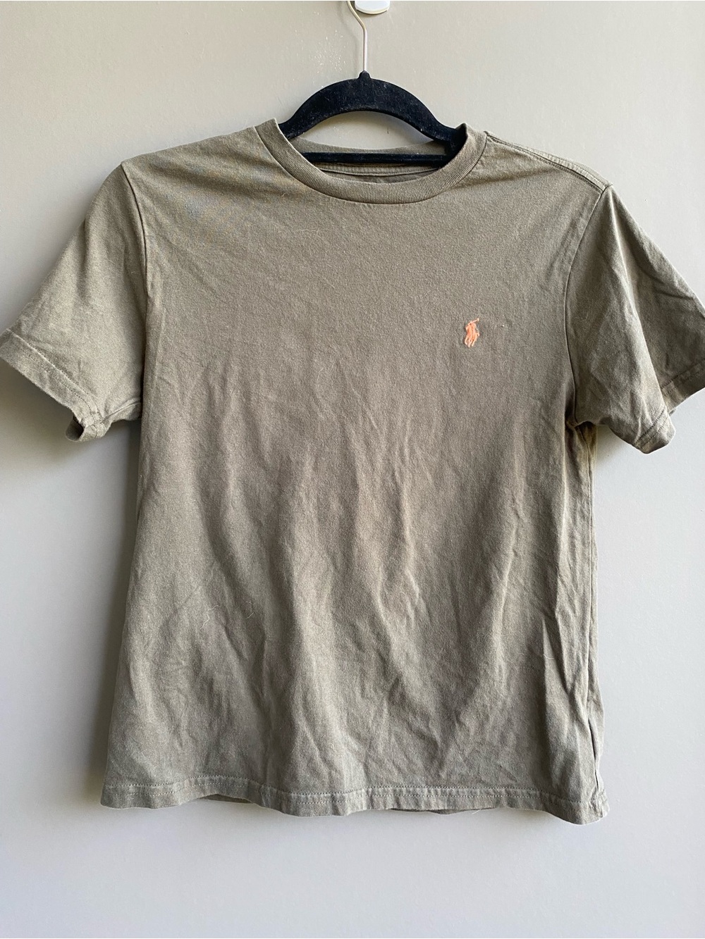 Polo Ralph Lauren children T-shirt Size 10-12 olive